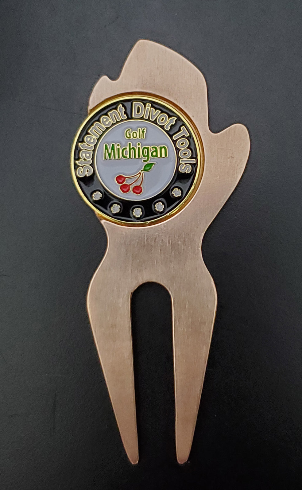 Original Michigan Bronze Divot Tool / 